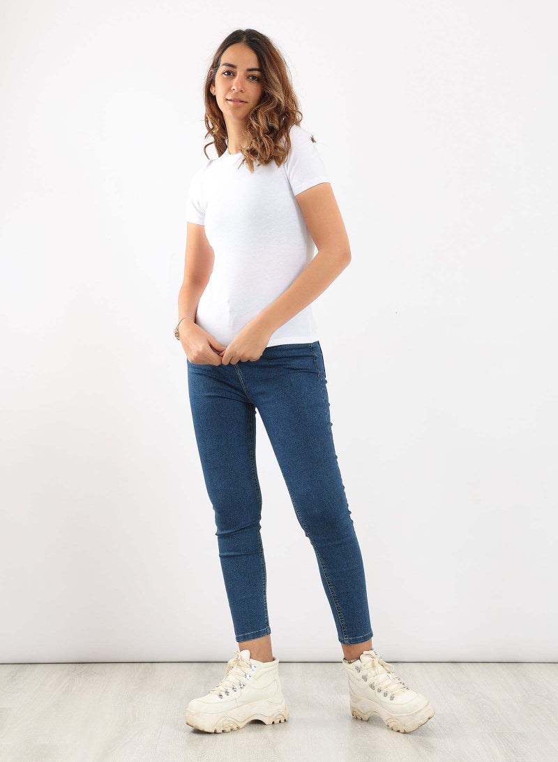 Karma Women Viscose Body Line Half Sleeve Undershirt  - Image 3