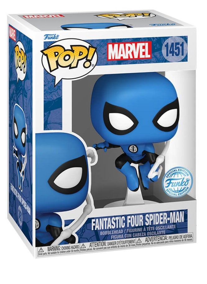 Funko Funko Pop! Super Heroes: Marvel - Fantastic Four Spider-Man (Exclusive) #1451  - Image 2