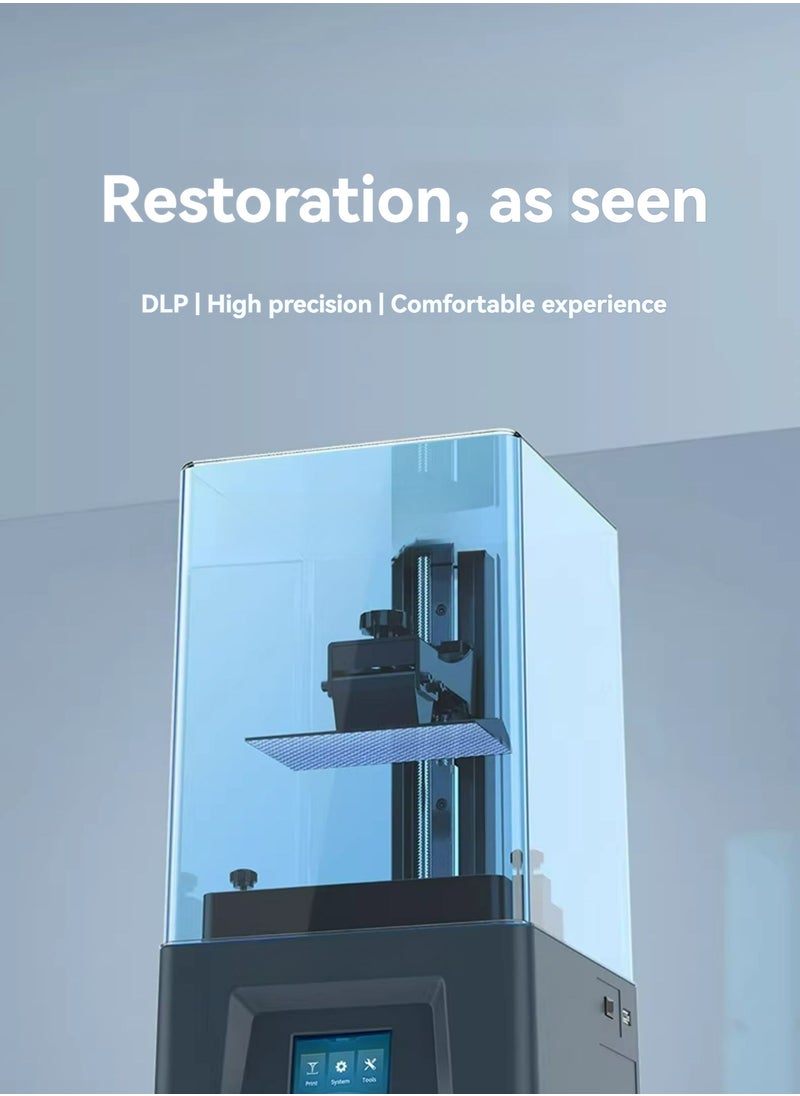 Generic - SSW DLP D2 3d printer ultra dlp light curing 3d printer high precision life extension desktop grade 3d printer kids home hand puppet diy 3d printing - Image 1