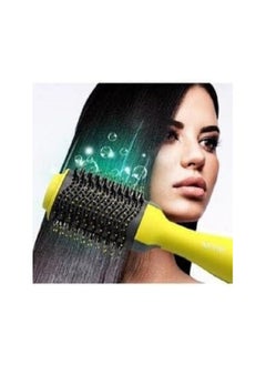 ماركة غير محددة فرشاة شعر حرارية ومصفف الشعر من موهير بقدرة 1200 وات لون اصفر موديل - mo7055  - Image 2