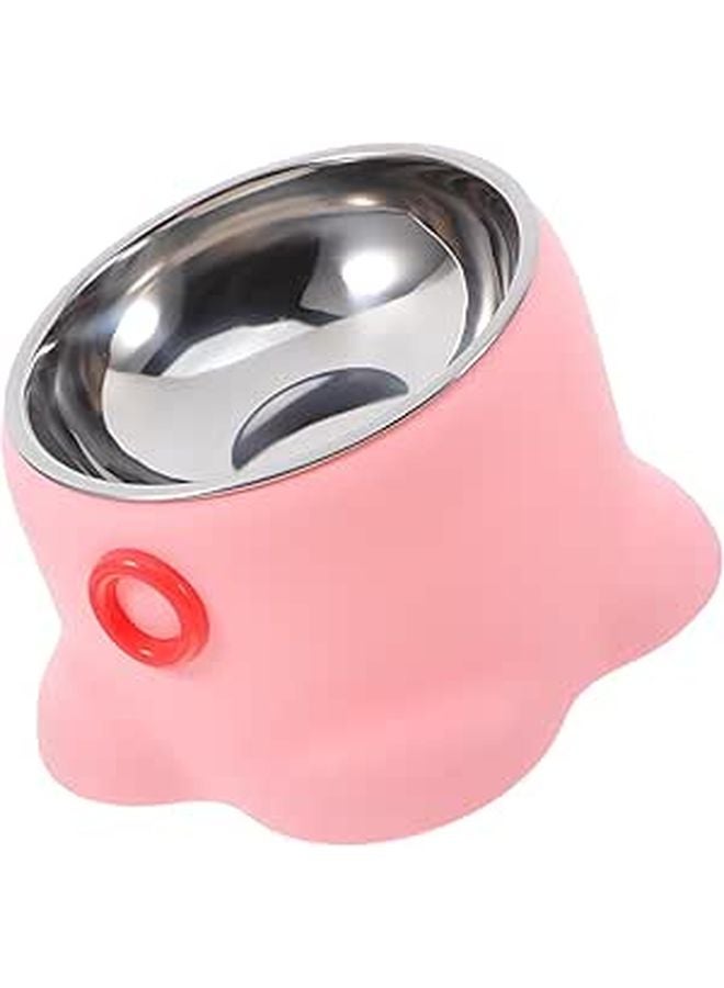 Stainless Steel Anti Spill Pet Bowl Octopus Design Cat Dog Feeding Dish Indoor Outdoor - Image 1