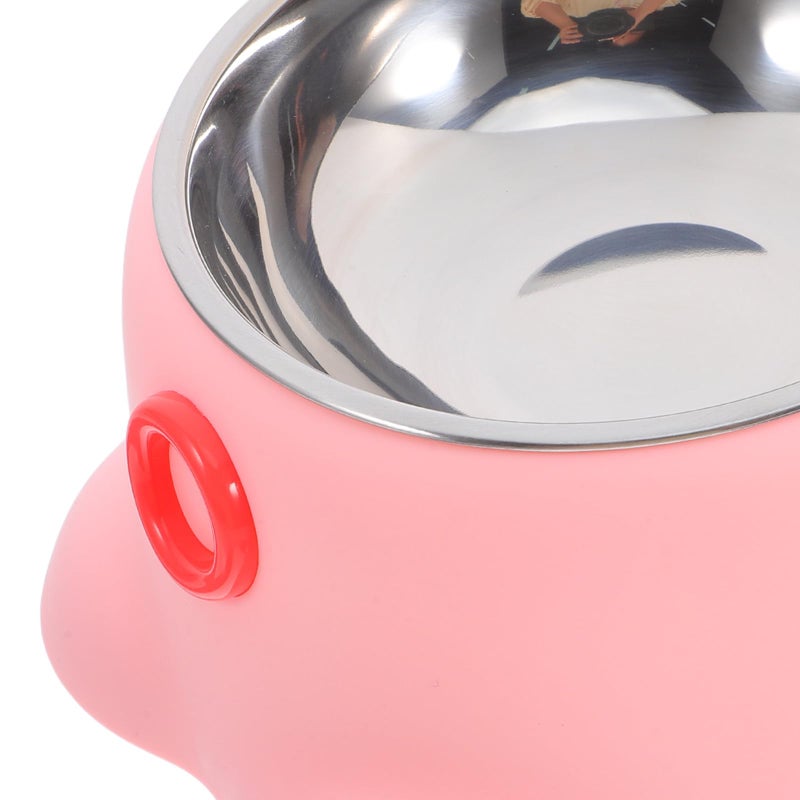 Stainless Steel Anti Spill Pet Bowl Octopus Design Cat Dog Feeding Dish Indoor Outdoor - Image 4