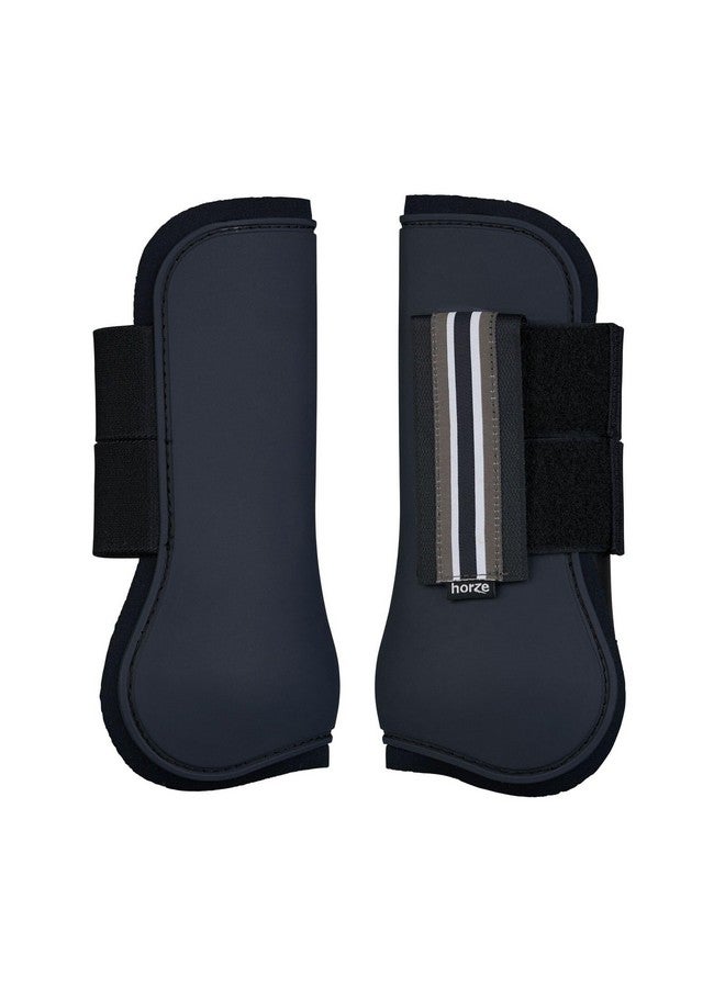 هورز حذاء هورز أديبتو مفتوح من الأمام بوتر | هيكل متين وبطانة من النيوبرين - أزرق داكن - لون بوني - Image 1