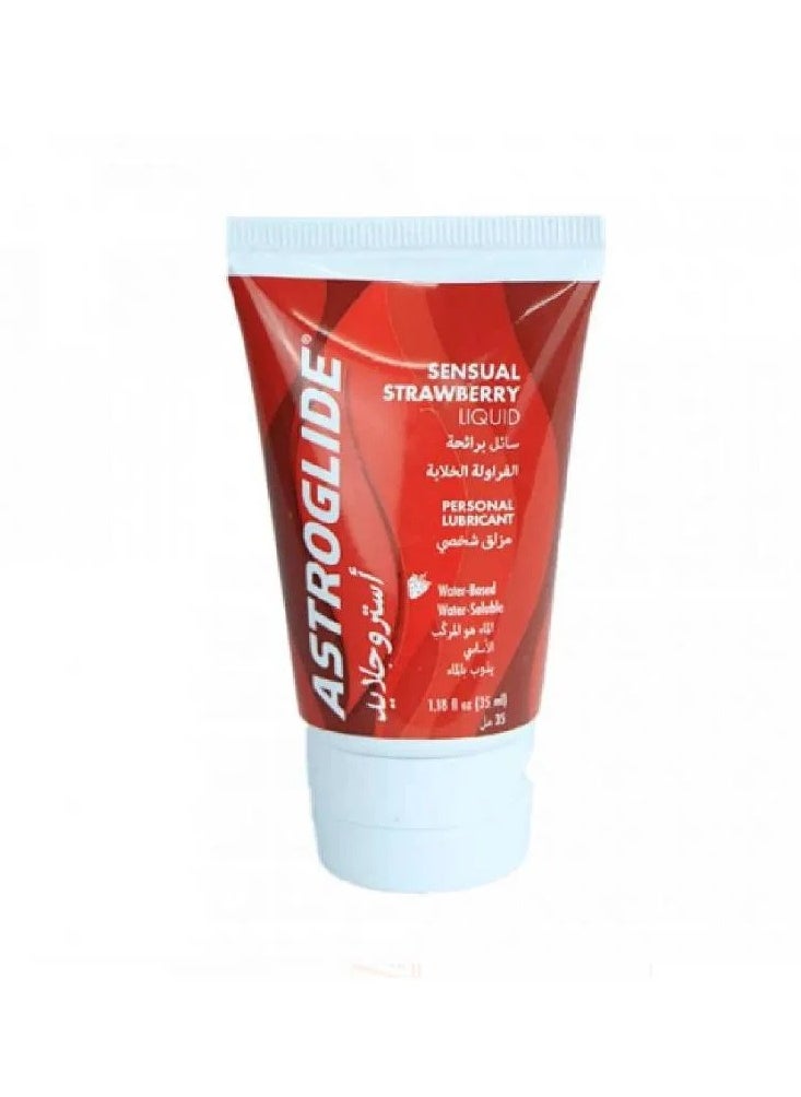 ASTROGLIDE Astroglide Strawberry Flavor Lubricant Gel 35 ml 