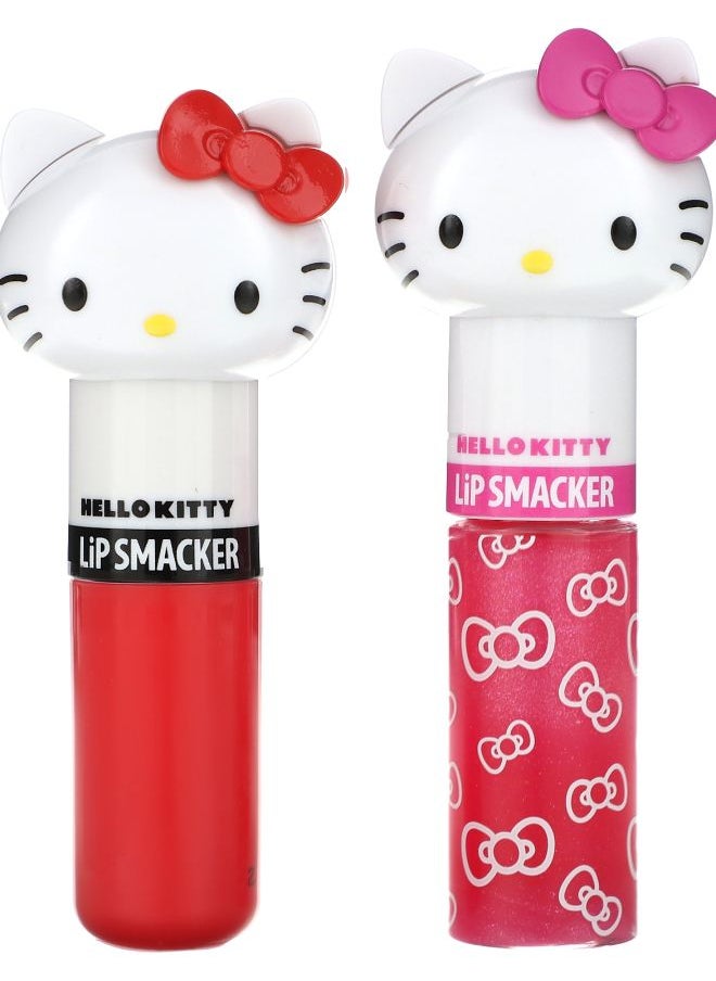 Lip Smacker Hello Kitty Lip Balm and Gloss 2 Pieces 