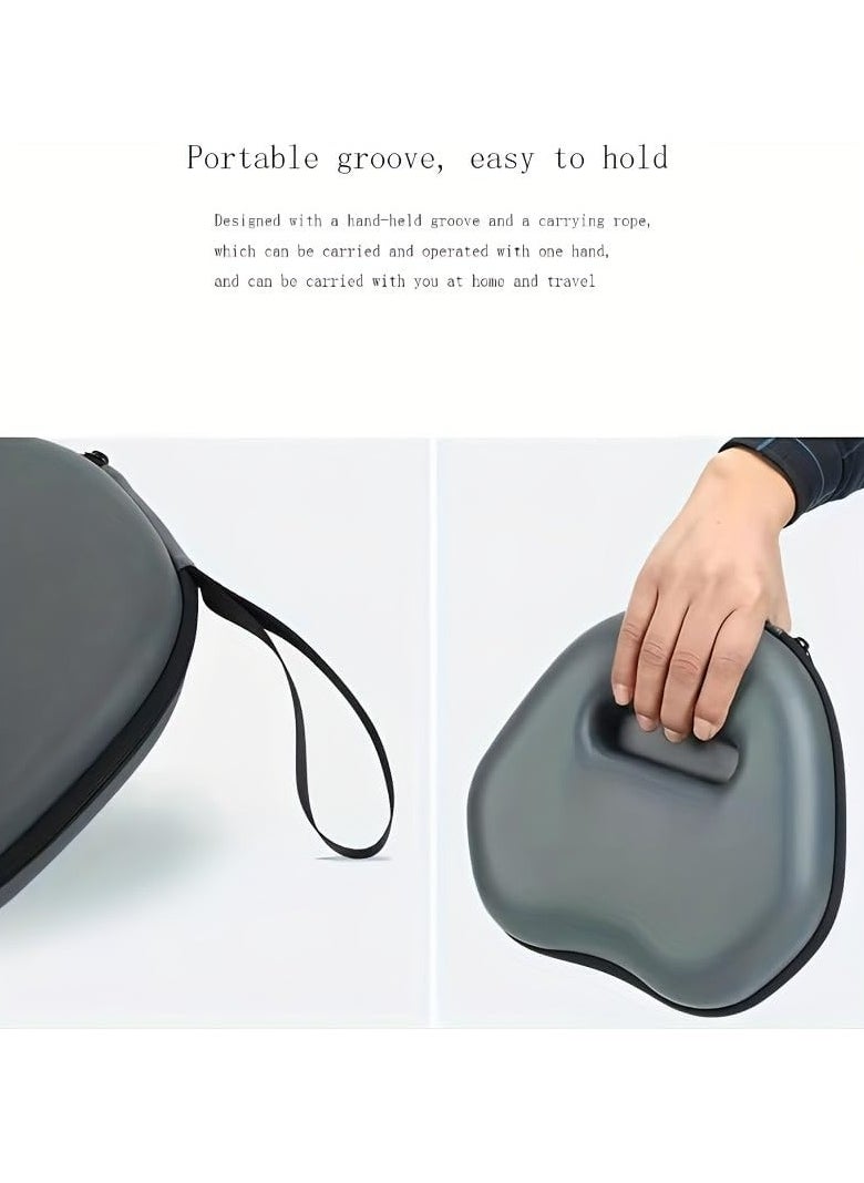 Oasisgalore - Smart Case for AirPods Max，Travel Carrying Headphone Case，AirPods Max Protective Portable Organizer Storage Carry Bag - Image 1