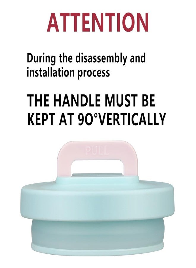 JXXM 8 Oz Thermo Food Jar for Hot & Cold Food for Kids, Insulated Lunch Containers Hot Food Jar,Leak-Proof Vacuum Stainless Steel Wide Mouth Lunch Soup Thermo for School (Pink-Jellyfish) - Image 2
