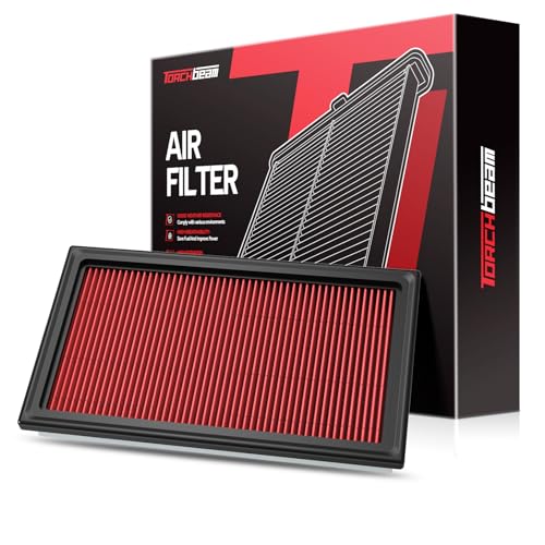 Torchbeam Engine Air Filter CA4309 Fits for Infiniti, Nissan, Saab & Subaru - 350Z, Altima, Frontier, Maxima, Murano, Pathfinder, Quest, Sentra, Xterra, FX35, G20, JX35, M30, Forester, Impreza, Legacy - Image 1