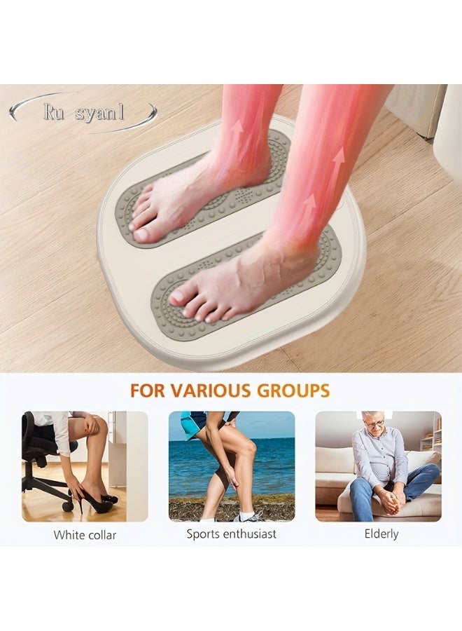 Ru syanl Three-Speed Hot Compress Vibration Multifunctional Shoulder Neck Waist Massager with Adjustable Temperature and Deep Relaxation Must-Have for Travel and Business  - Image 1