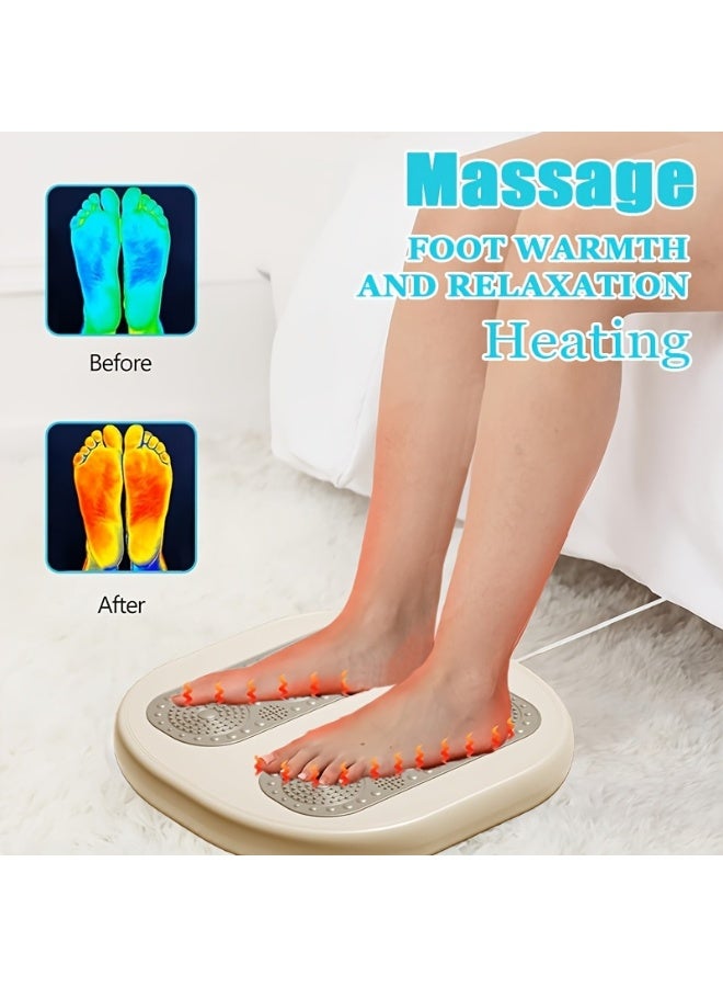 Ru syanl Three-Speed Hot Compress Vibration Multifunctional Shoulder Neck Waist Massager with Adjustable Temperature and Deep Relaxation Must-Have for Travel and Business  - Image 3
