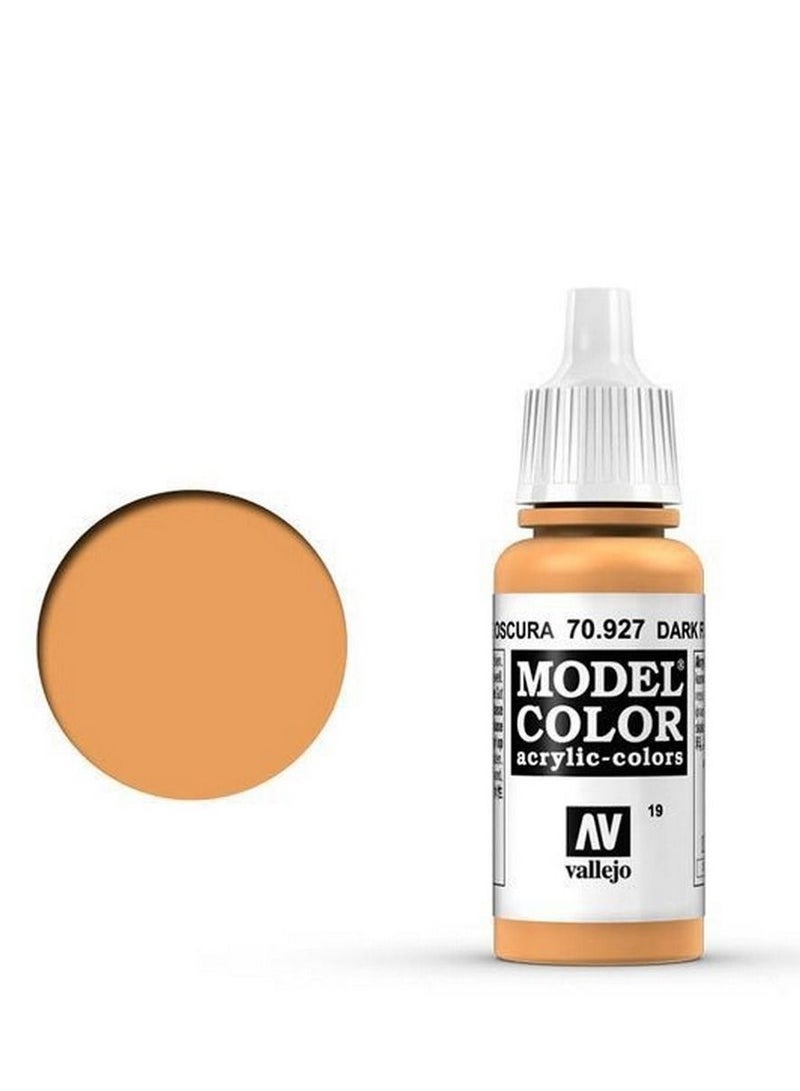 فاليجو طلاء أكريليك موديل كولور ٩٢٧ بلون اللحم الداكن، زجاجة ١٨ مل، للمنمنمات والتماثيل الصغيرة