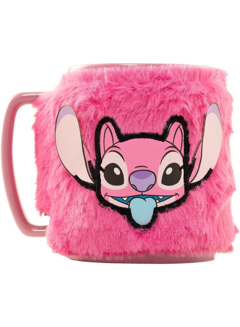 Pyramid Lilo & Stitch Fuzzy Mug - Angel - Image 1