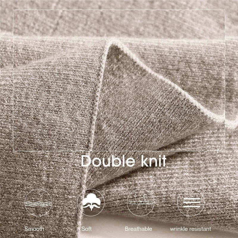 PULI Womens Large Cross Front Poncho Sweater Wrap Topper Knitted Elegant Shawls Cape for Fall Winter - Image 4