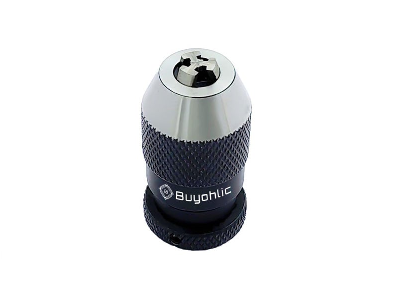 Buyohlic Micro Fine Drill Adaptor Miniature Quill 0-1/8 INCH/ 0-3MM JT0 KEYLESS Drill Chuck Taper to mount Drill Chuck - Image 2