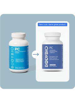 BodyBio Phosphatidylcholine 60 Softgels - Nootropic Booster for Brain Health - Mental Clarity for Focus and Memory - Neuroprotection for Healthy Aging  - Image 5