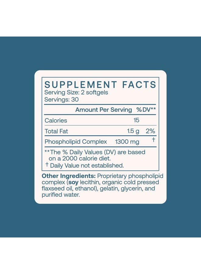 BodyBio Phosphatidylcholine 60 Softgels - Nootropic Booster for Brain Health - Mental Clarity for Focus and Memory - Neuroprotection for Healthy Aging - Image 4