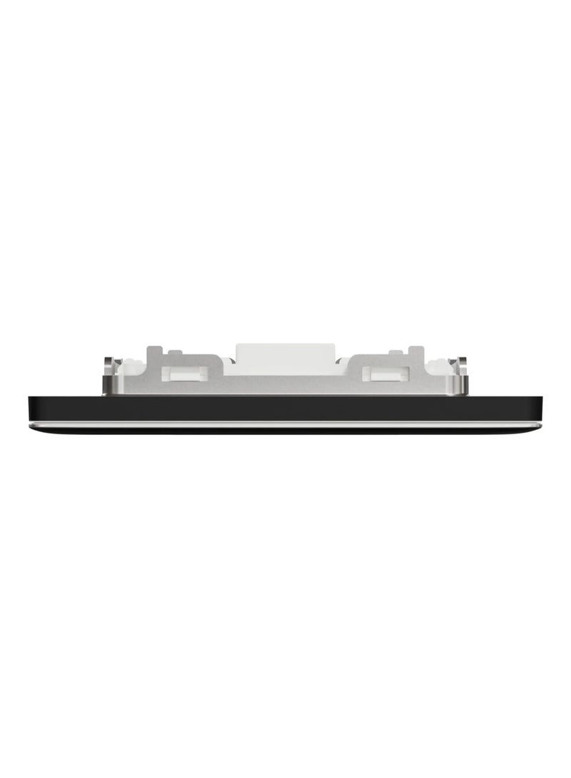 Schneider Electric Unica RJ45 Central Plate - Jet Black - Image 3