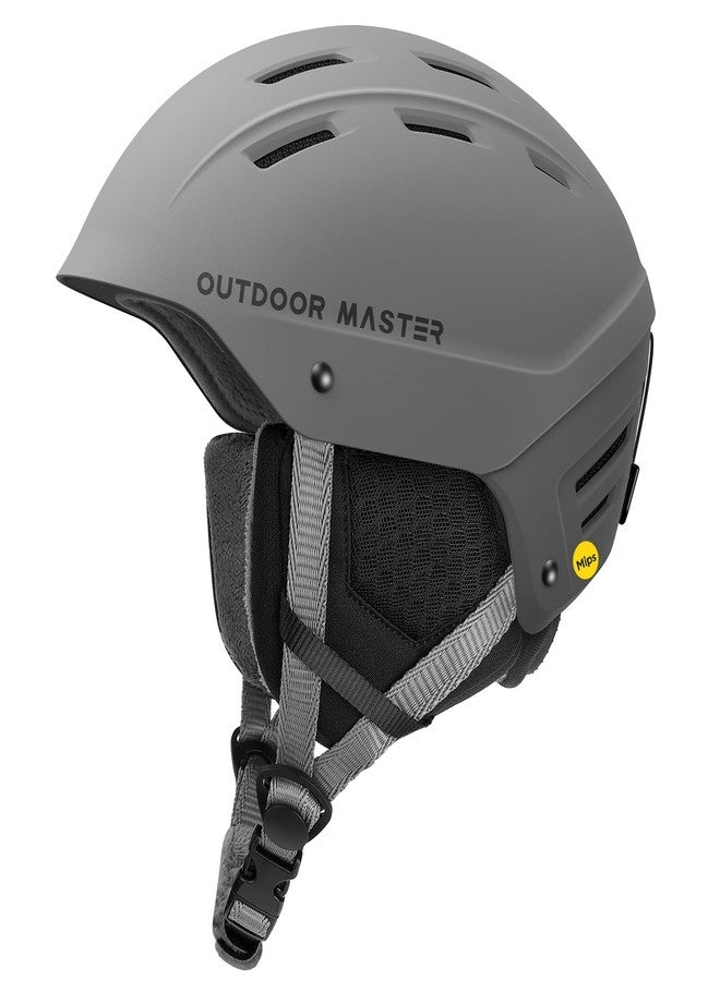 OutdoorMaster MIPS Ski Helmet - Kelvin II MIPS Snow Sport Helmet Snowboard Helmet for Men Women & Youth - Image 1