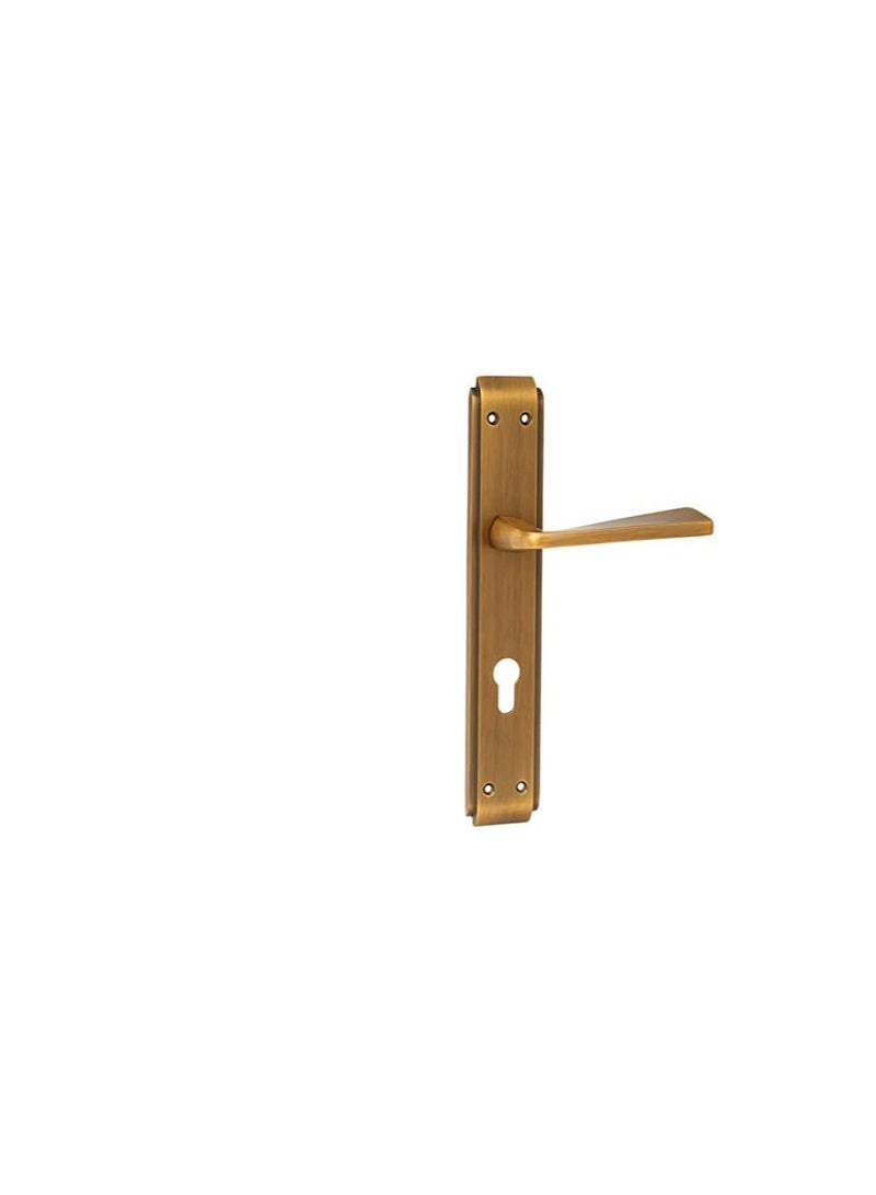 ROBUSTLINE Door Handle | Zinc Material | Matt Coffee Color Robustline  - Image 3