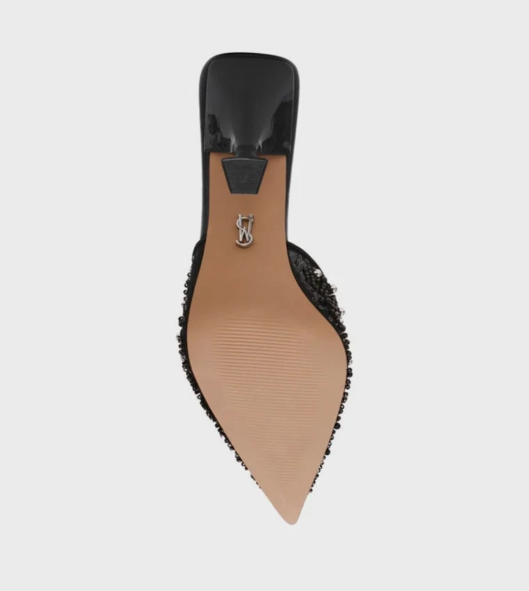 Steve Madden  Nightly Embellished Pointed Toe Pumps for Women | Best Price UAE