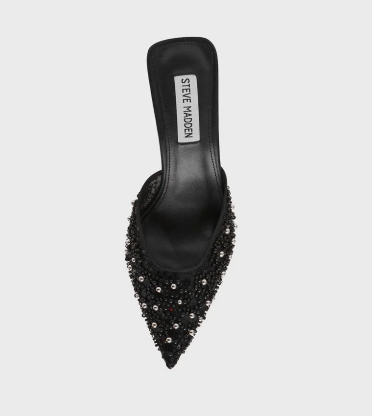 Steve Madden  Nightly Embellished Pointed Toe Pumps for Women | Best Price UAE