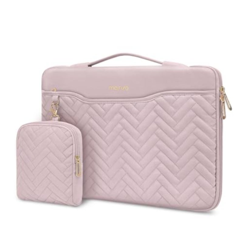 360 Protective Laptop Case for 13-inch Laptops, Durable Nylon, Black, Shockproof and Scratch-Resistant - Image 1