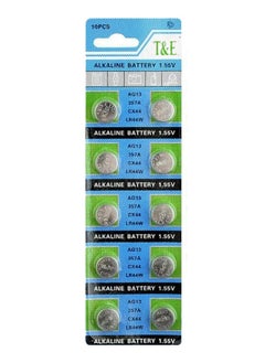 10 Pcs Alkaline Battery 1.55 V