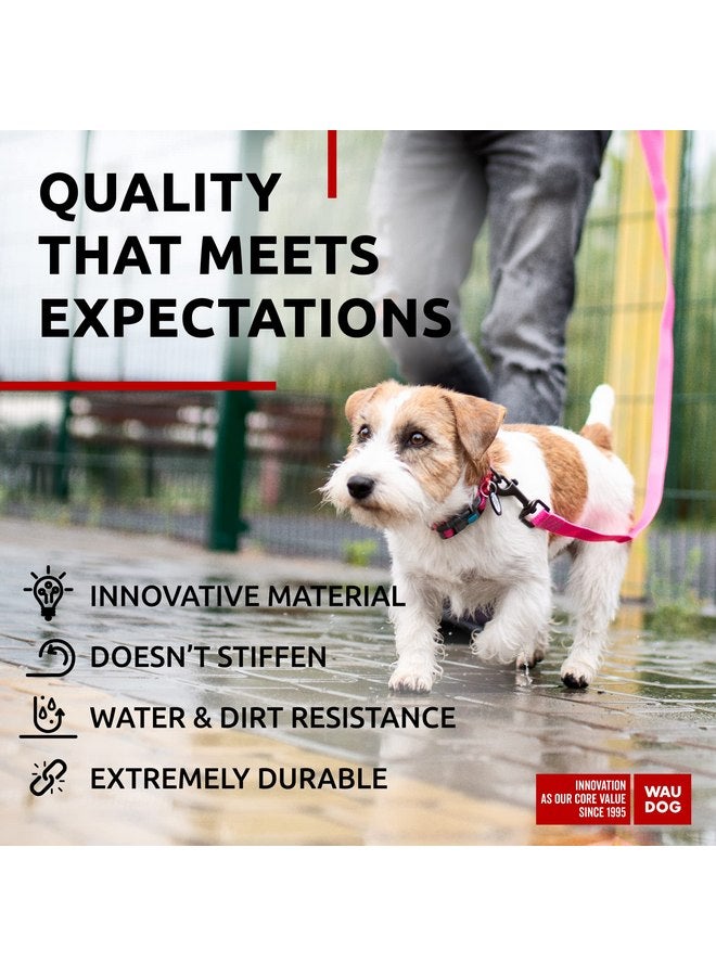 WauDog WAUDOG Waterproof Dog Leash 4 Ft / 6 Ft - Anti-Slip Dog Leash for Large Dogs, Small and Medium Dogs - Heavy Duty Dog Leash with Water and Dirt-Resistant - Long Or Short Dog Leashes for Boy & Girl Dogs - Image 4