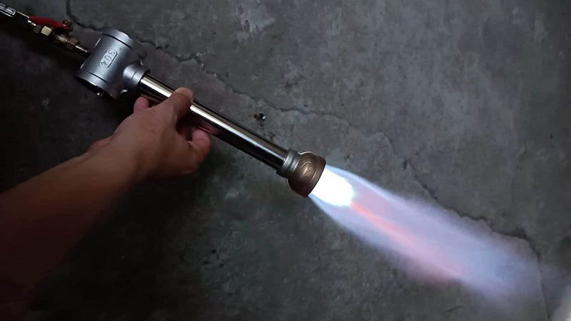 LSMIITTH Propane Gas Forge Burner Blacksmith Blade Make Gas Furnace GAS BURNER Propane Forge Furnace Foundry Raku Kiln Blacksmith Farrier Knife - Image 4