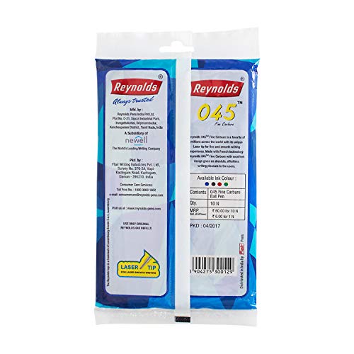 Reynolds 045 Ball Pen # Blue (50 Pcs. / Box) - Image 3
