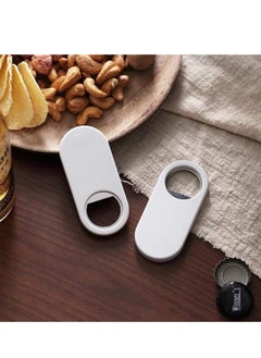 Y&D Bottle Opener Stainless Steel Flat 2-in-1 for Refrigerator Magnet Simple and Efficient Corkscrew Home Kitchen Restaurant Multifunctional Can  - Image 4
