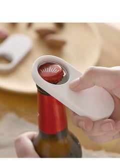 Y&D Bottle Opener Stainless Steel Flat 2-in-1 for Refrigerator Magnet Simple and Efficient Corkscrew Home Kitchen Restaurant Multifunctional Can  - Image 2