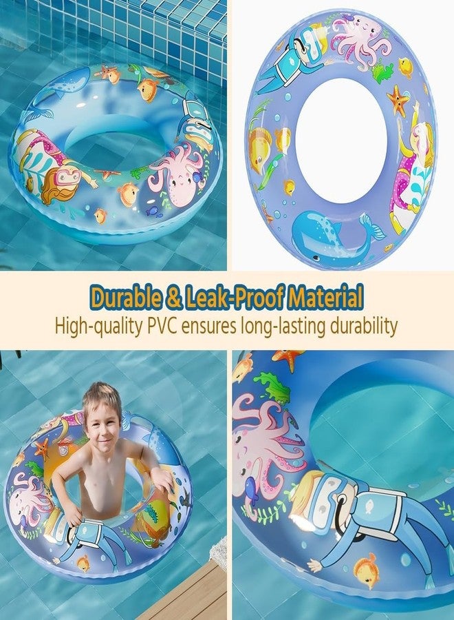SANTALON Inflatable Pool Floats for Adults with Manual Air Pump – Water Hammock & Floating Bed | Adult Floaties | Swimming Pool, Beach, Lake & Summer Party (Round Sphere Pool Floats, Pack of 1) - Image 3