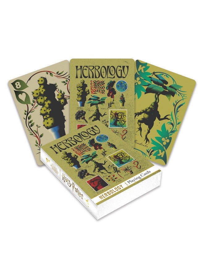 AQUARIUS Harry Potter Herbology Playing Cards - Harry Potter Themed Deck of Cards for Your Favorite Card Games - Officially Licensed Harry Potter Merchandise & Collectibles