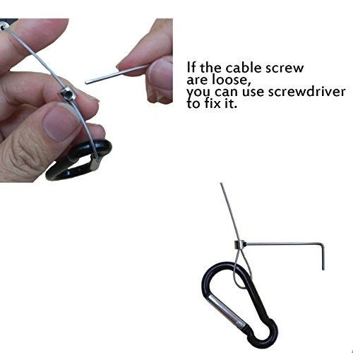 Orzero (6 Sets) Orzero VR Cable Management Compatible for Quest 3S/Quest 3/Quest 2/Quest/Rift S/Valve Index/HTC Vive/Sony PlayStation or Other Wired PCVR Games Retractable with Lanyards and Adhesive Hooks - Image 4