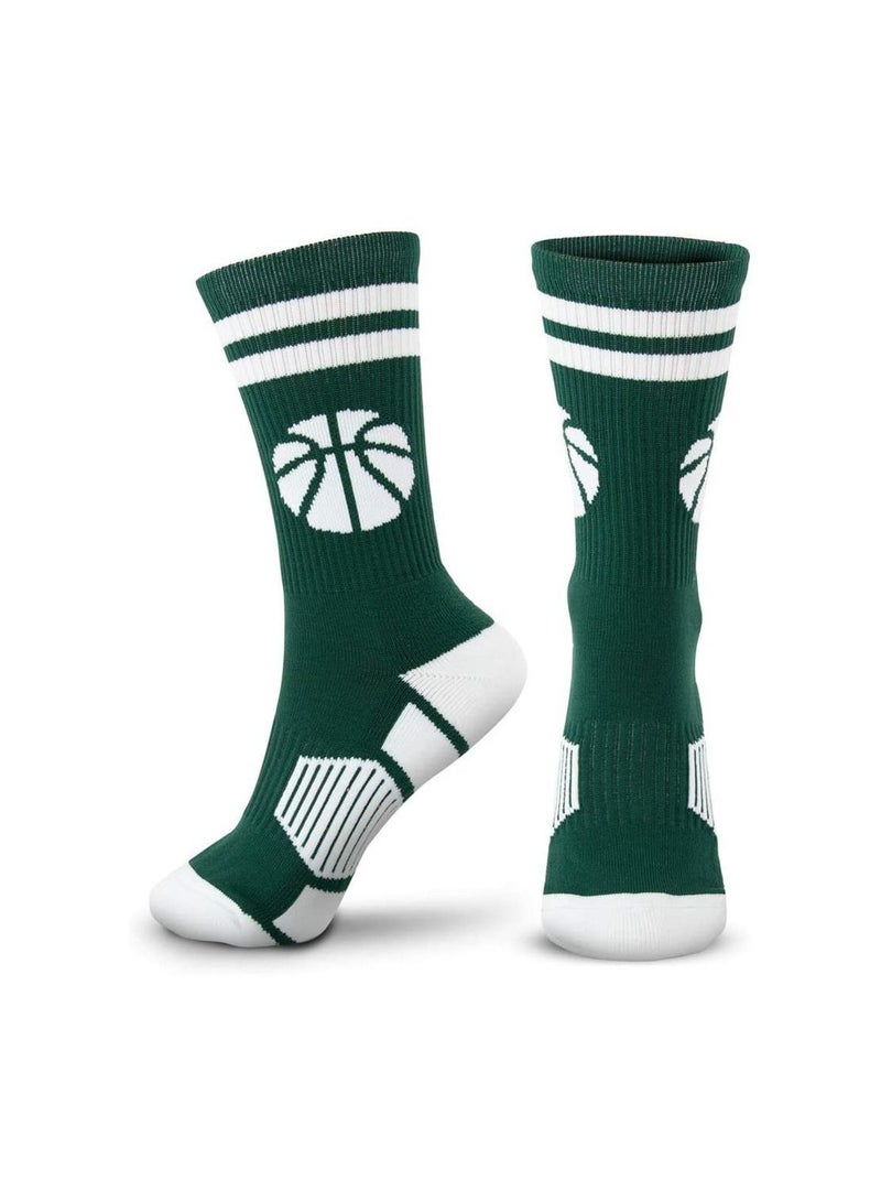 Anti Slip Mid Calf Sport Socks 