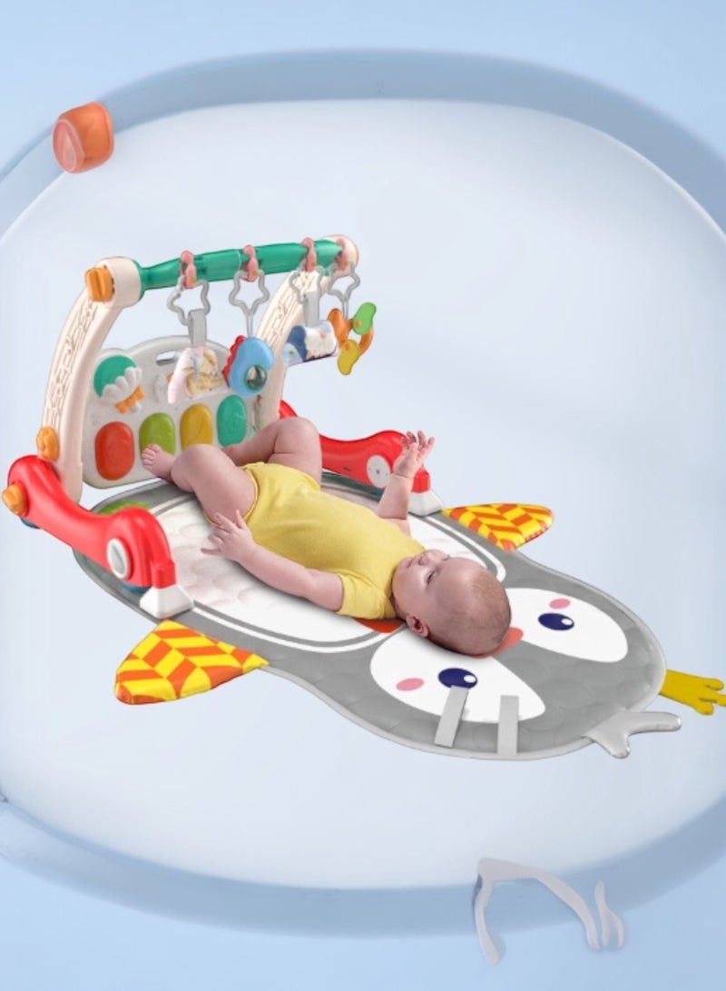 فايفستار تويز متعددة الوظائف 4 في 1 لعبة الأطفال والمشاية - لعبة موسيقية وتعليمية ولياقة بدنية - Image 1