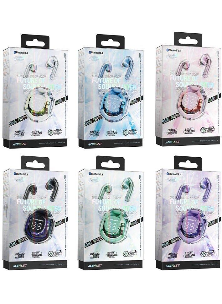 ACEFAST T8 Crystal TWS headset. - Image 5