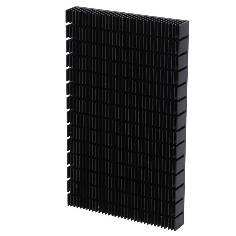 Heat Sink: 6063 Aluminum Multi-plate Design - Large Surface Area Rust & Corrosion Resistant Heat Sink for Electronic Components, Routers, CPUs & Power Supplies - Image 1