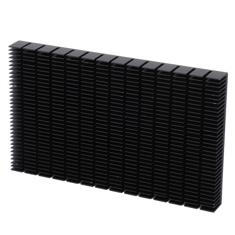 Heat Sink: 6063 Aluminum Multi-plate Design - Large Surface Area Rust & Corrosion Resistant Heat Sink for Electronic Components, Routers, CPUs & Power Supplies - Image 4