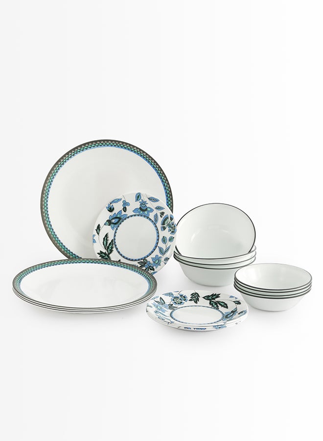 Corelle طقم أدوات المائدة كوريل فيراندا 16 قطعة، خدمة لـ 4 أشخاص - Image 1