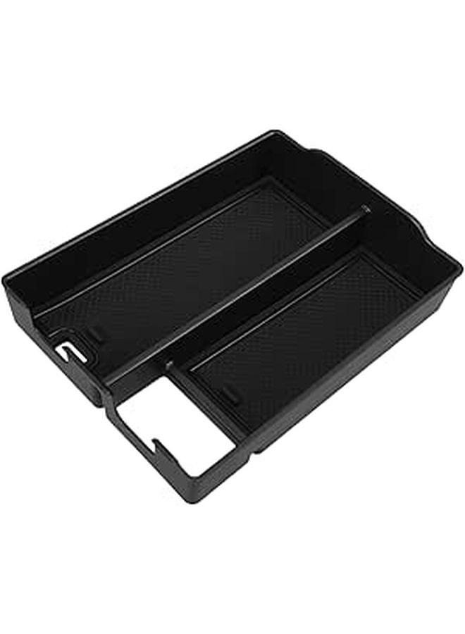 Universal Car Center Console Organizer Tray Armrest Storage Box Dustproof Easy Install - Image 1