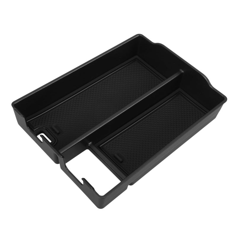 Universal Car Center Console Organizer Tray Armrest Storage Box Dustproof Easy Install - Image 2
