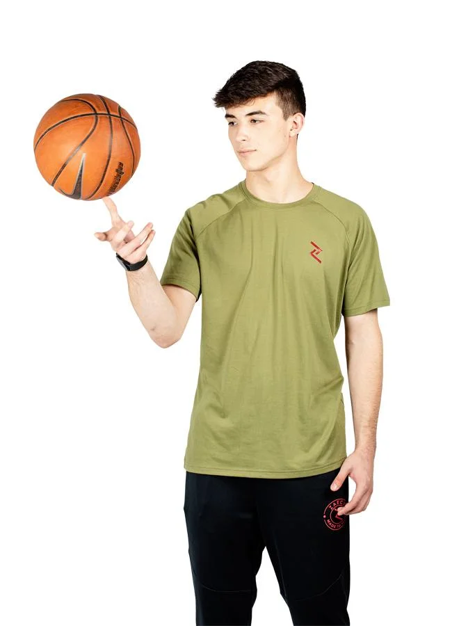 ZAECY Men's Crew Neck Short Sleeve Tee