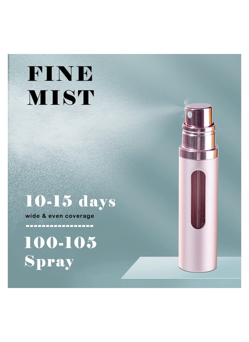 Generic - Portable Refillable Perfume Spray Bottle Set - High-Quality Glass Mini Atomizer for Travel, Bottom Filling Design, Elegant Green Color. Perfect for On-the-Go Fragrance! - Image 1