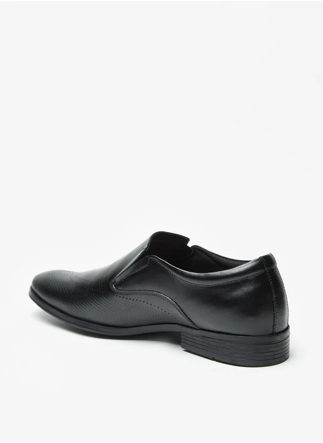 ال بي ال من شو اكسبرس Men's Solid Slip-On Loafers