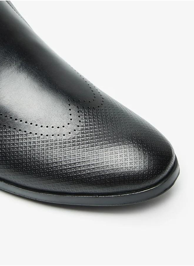 ال بي ال من شو اكسبرس Men's Solid Slip-On Loafers