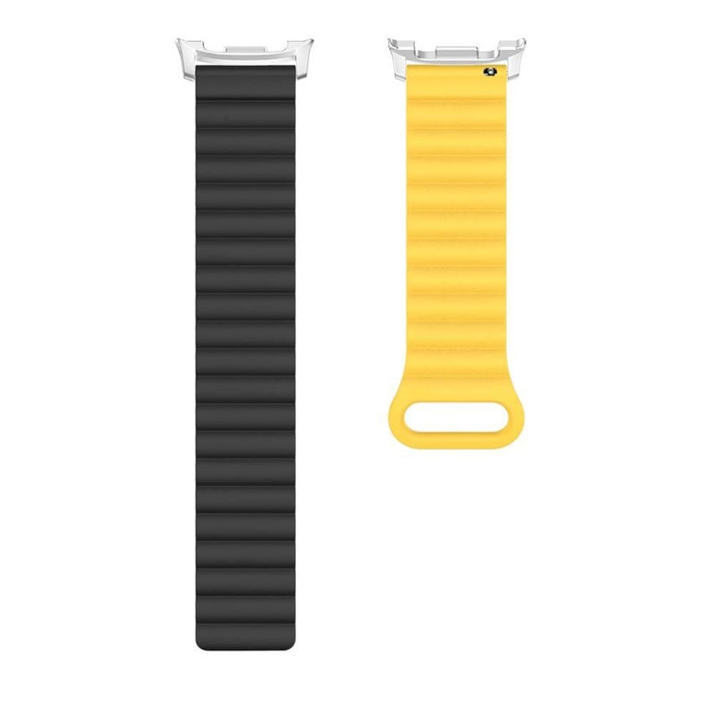 AD Navy Blue Silicone Sport Smartwatch Band Compatible with Samsung Galaxy Watch 8 Classic with Adjustable Fit Soft Strap and Quick Daily Replacement - Image 3