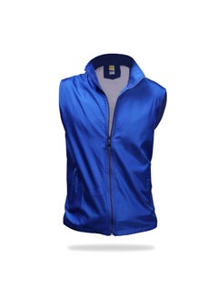 Elegant Winter Zip-up White Duck Down Cardigan Hoodless Solid Color Straight-leg Comfortable Wool Stand Collar Casual Sweater Color blue