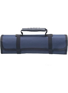 PROMASS promass Roll Portable Canvas Storage Bag,Tool Organizer for Electricians Mechanics,Thick and Wear-Resistant,UH01 Blue  - Image 1